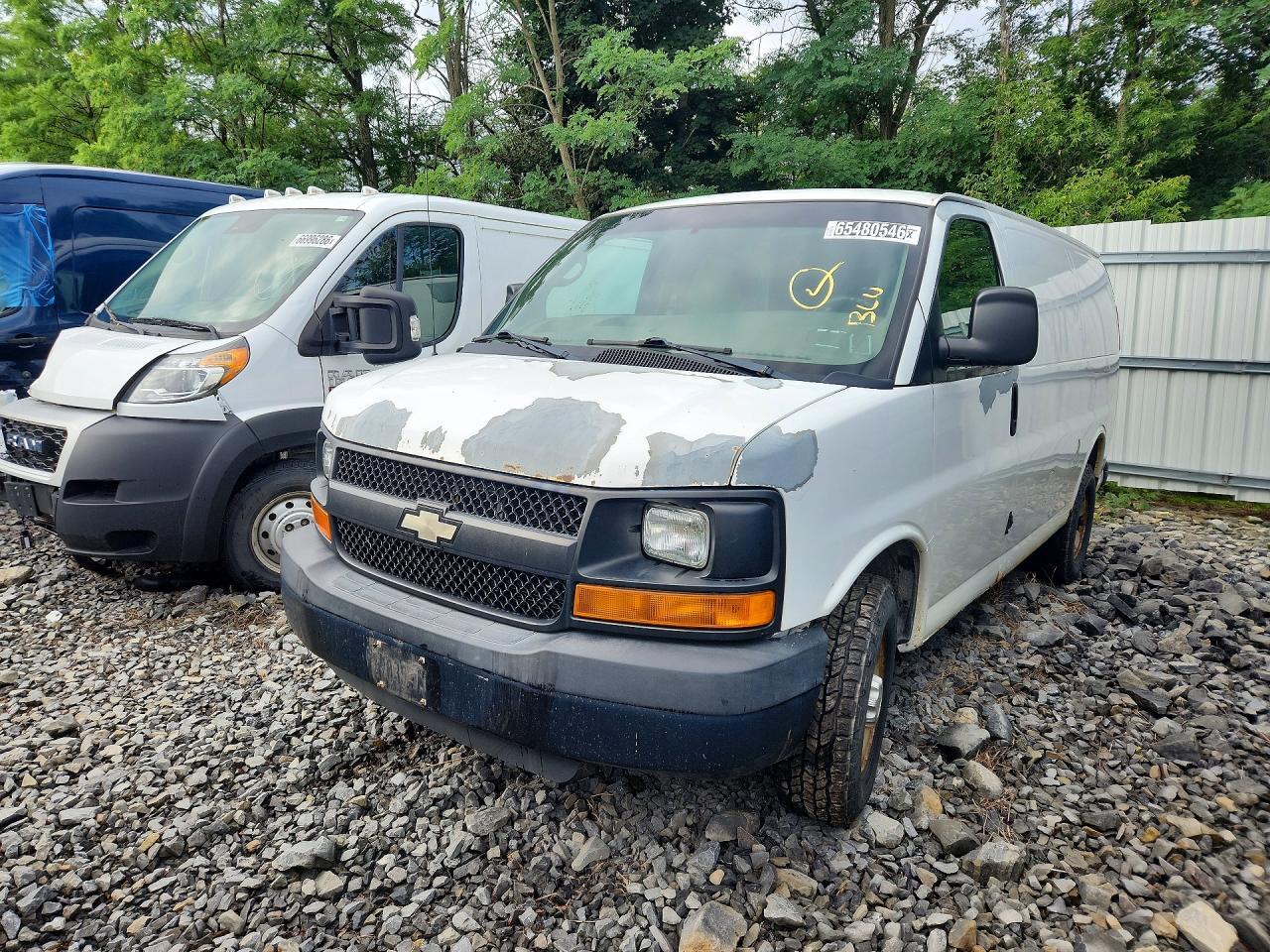 2011 CHEVROLET EXPRESS 3500 1GCZGTCA5B1187225