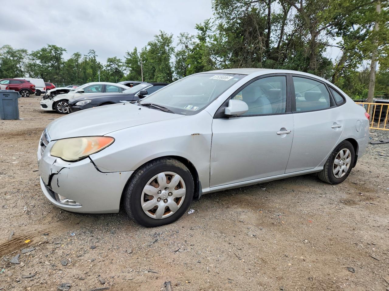 2007 HYUNDAI ELANTRA KMHDU46D17U222360