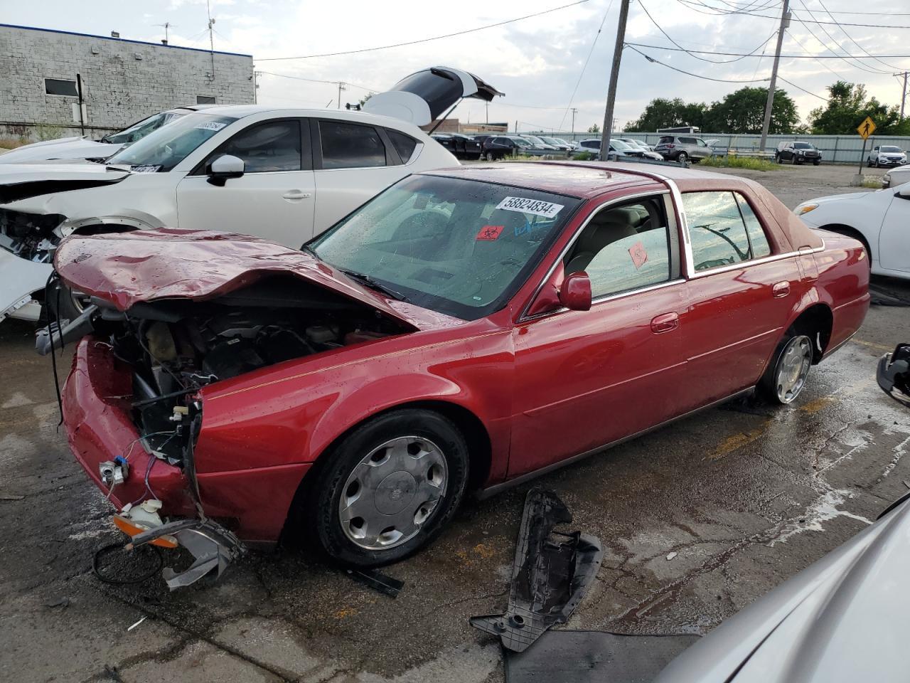 2000 CADILLAC DEVILLE 1G6KE57Y7YU318014