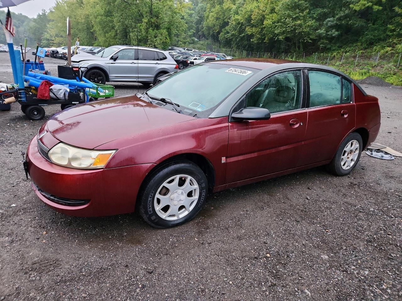 2003 SATURN ION 1G8AJ52F03Z104224