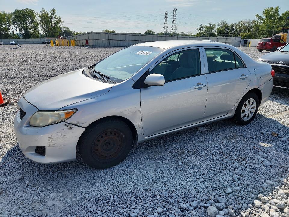 2009 TOYOTA COROLLA 2T1BU40E89C186714
