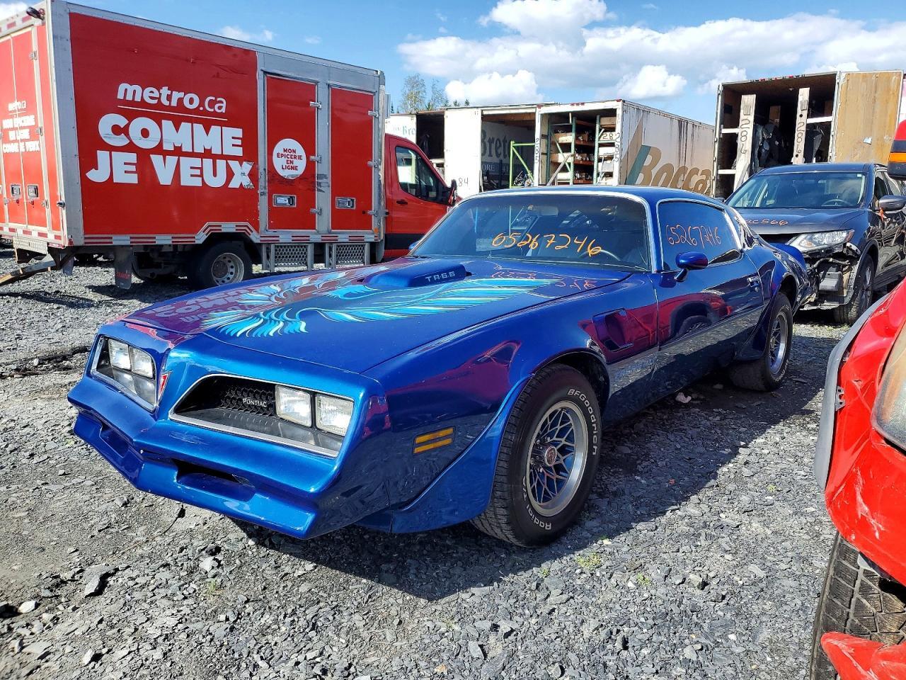 1978 PONTIAC TRANS AM 2W87Z8N120623
