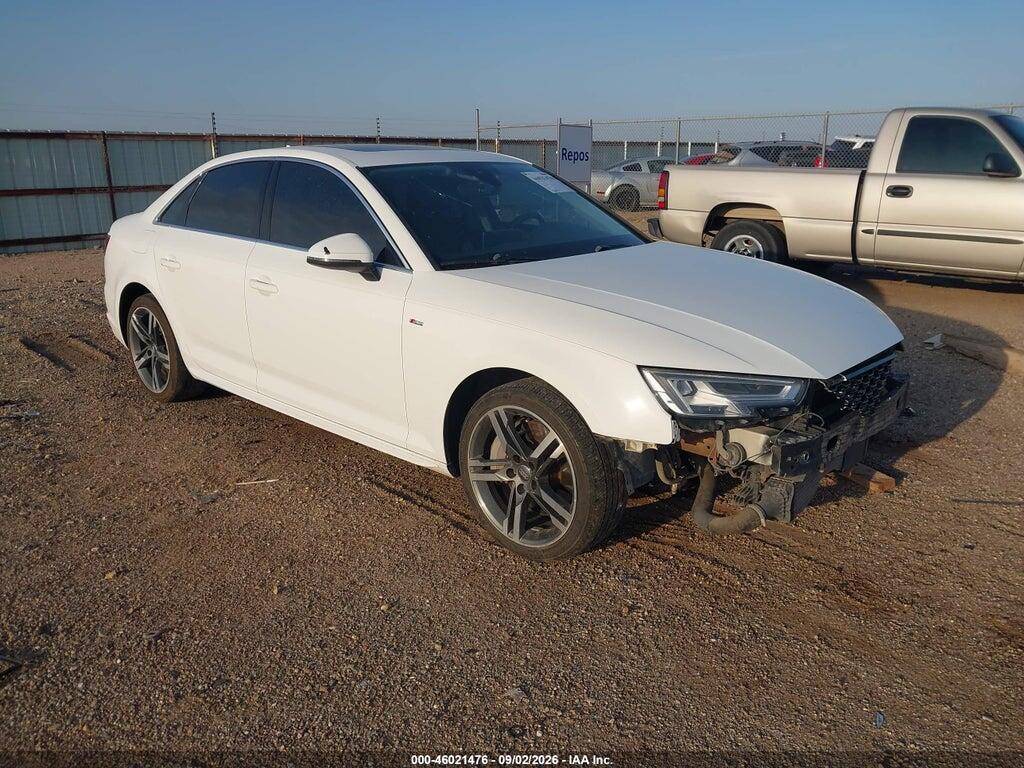 2017 AUDI A4 WAUENAF40HN039514