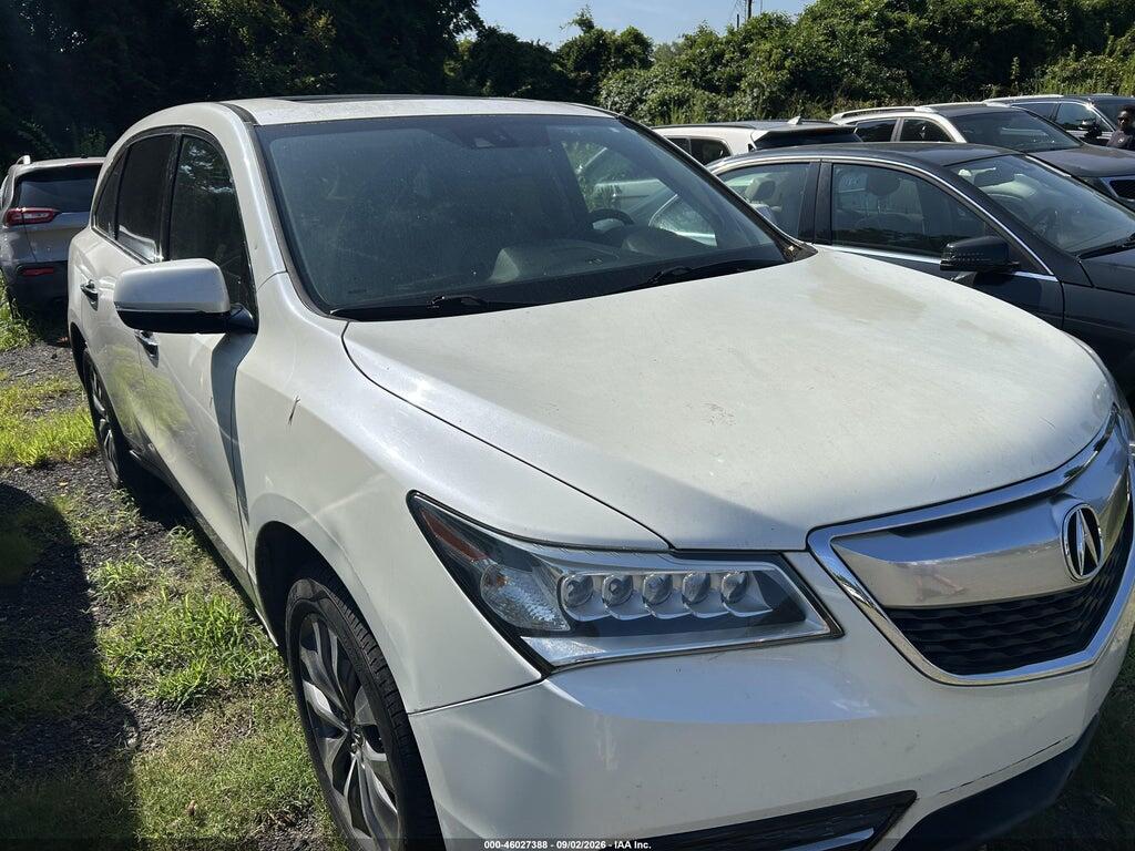 2014 ACURA MDX 5FRYD4H40EB037532