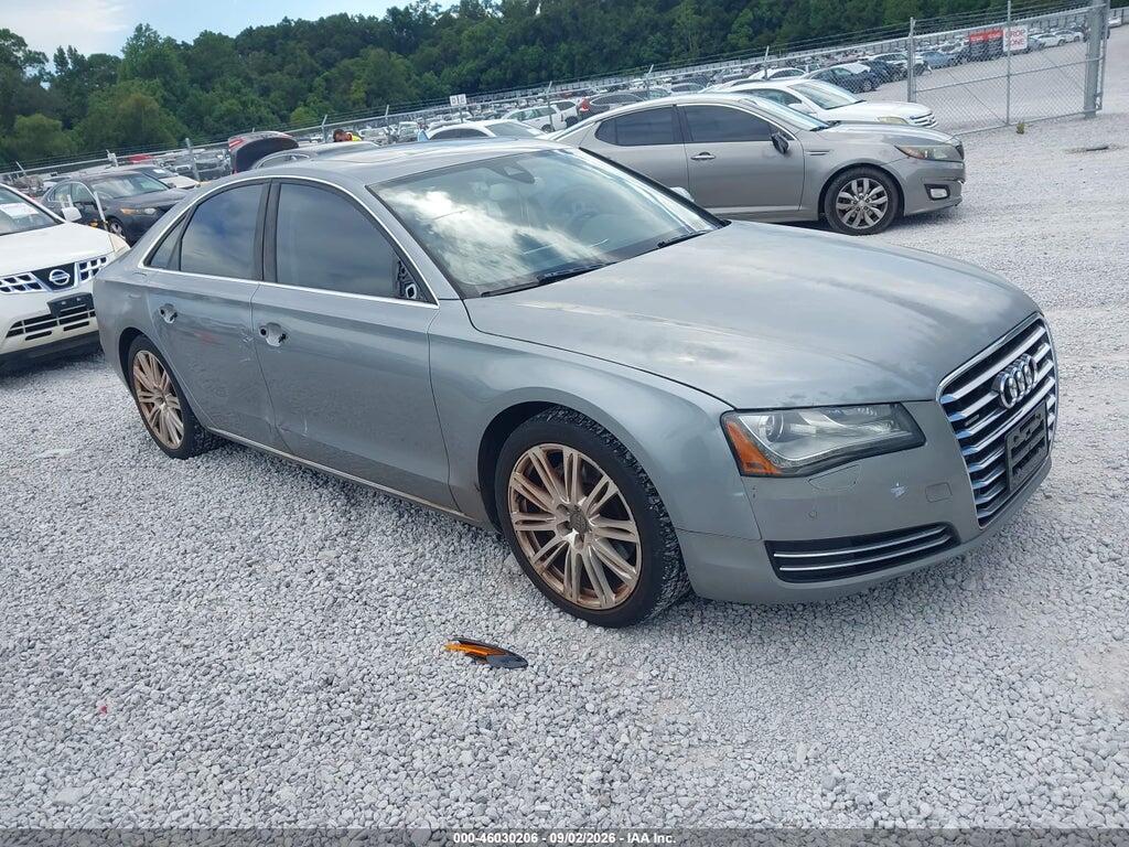 2013 AUDI A8 WAUAGAFD3DN013640
