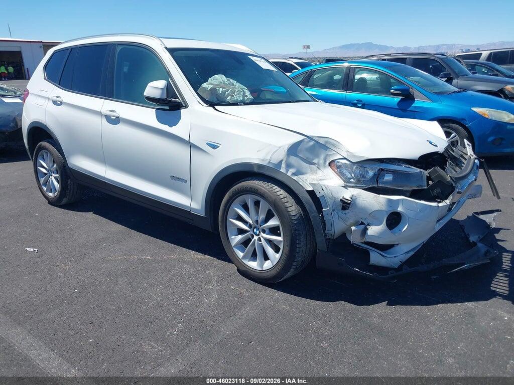 2016 BMW X3 5UXWX9C52G0D66359