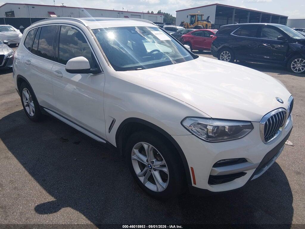 2020 BMW X3 5UXTY3C04LLU70911