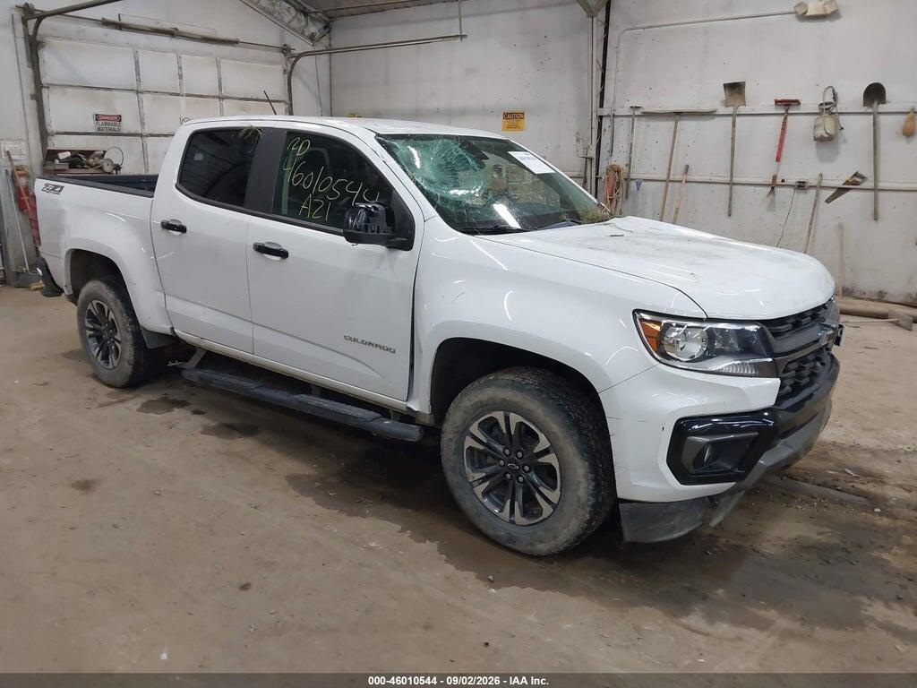 2021 CHEVROLET COLORADO 1GCGTDEN5M1216105