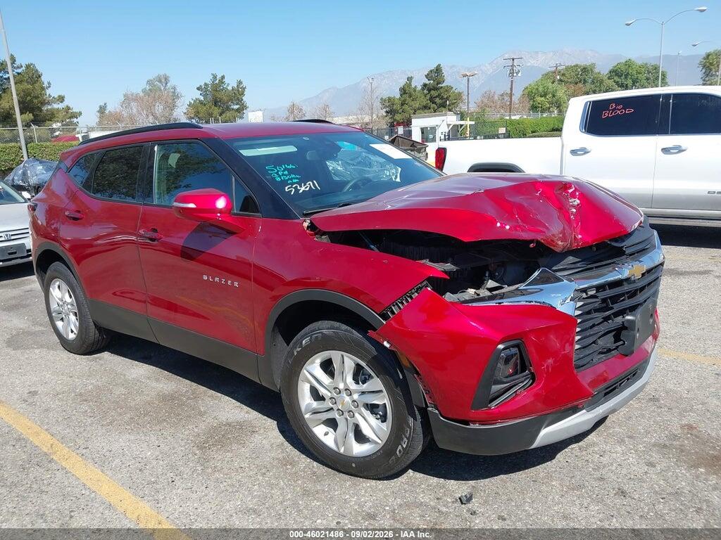 2022 CHEVROLET BLAZER 3GNKBCR48NS156532