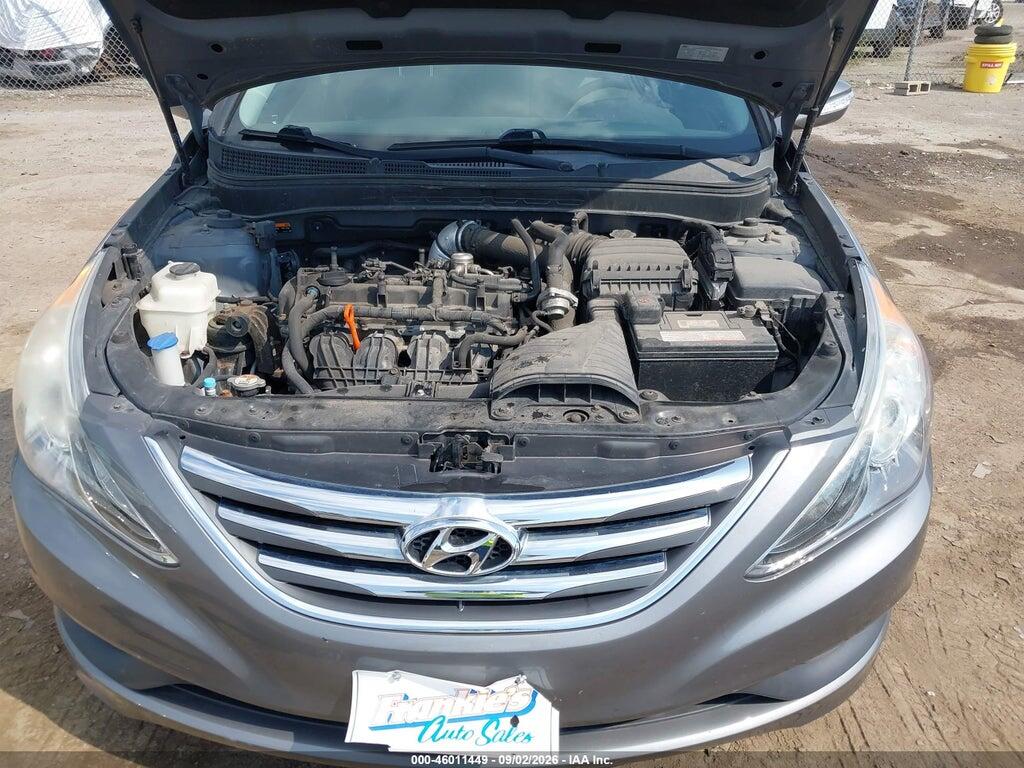 5NPEC4ABXEH809357 2014 HYUNDAI SONATA photo no. 10