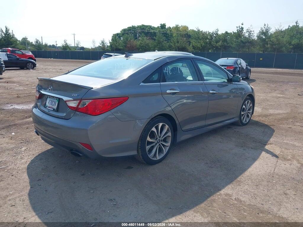 5NPEC4ABXEH809357 2014 HYUNDAI SONATA photo no. 4