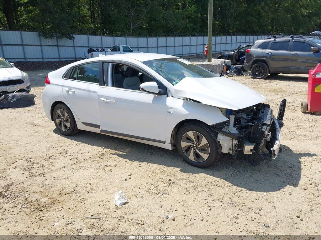2017 HYUNDAI IONIQ HYBRID KMHC75LC8HU048115