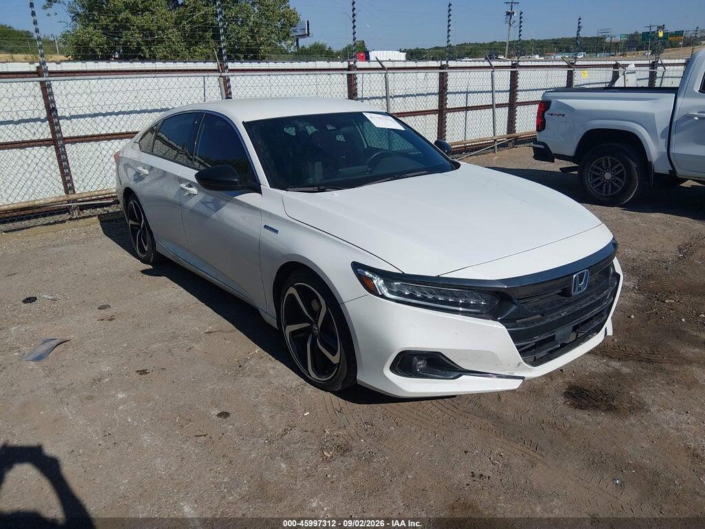 2022 HONDA ACCORD HYBRID 1HGCV3F25NA034155