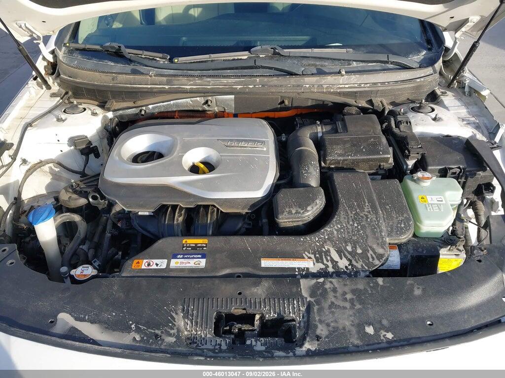 KMHE24L16HA059230 2017 HYUNDAI SONATA HYBRID photo no. 10