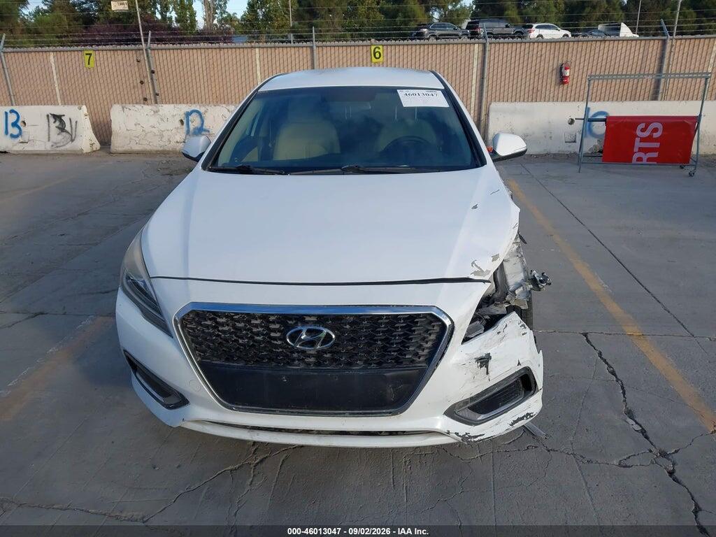 KMHE24L16HA059230 2017 HYUNDAI SONATA HYBRID photo no. 12