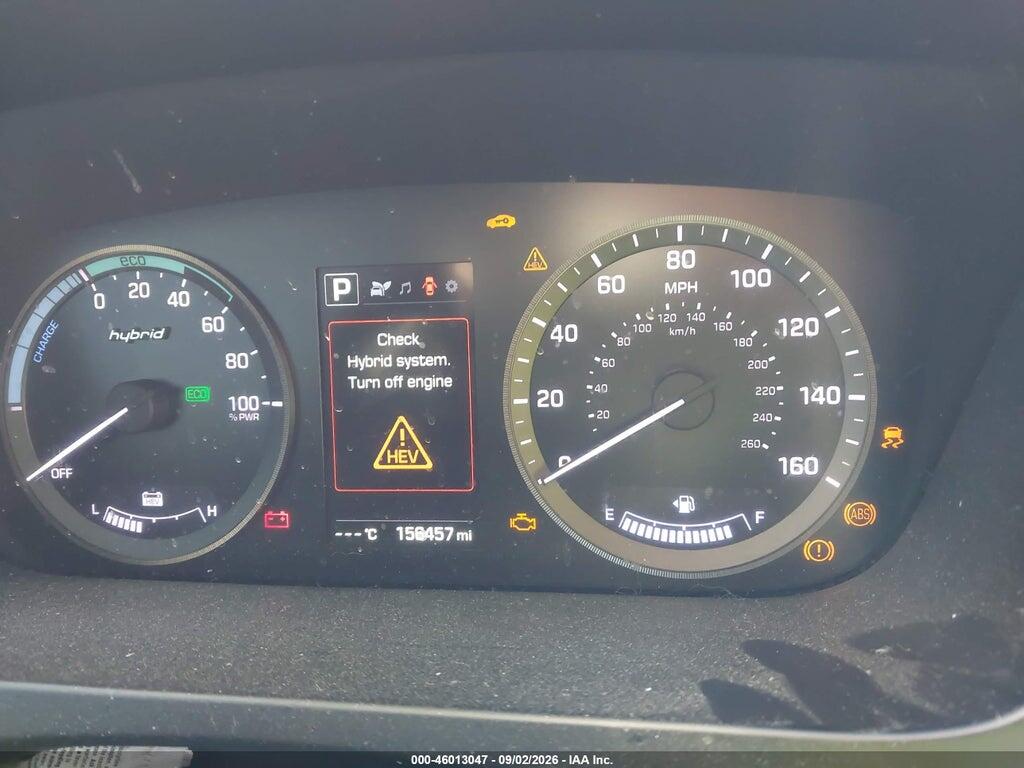KMHE24L16HA059230 2017 HYUNDAI SONATA HYBRID photo no. 7
