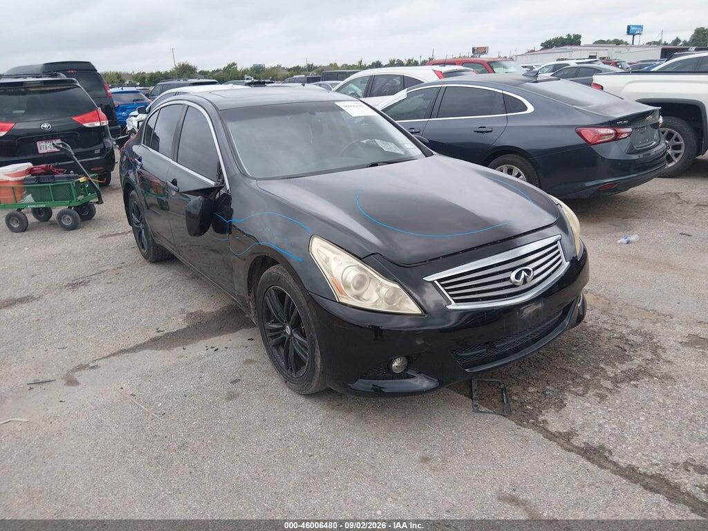 2013 INFINITI G37X JN1CV6AR5DM758285