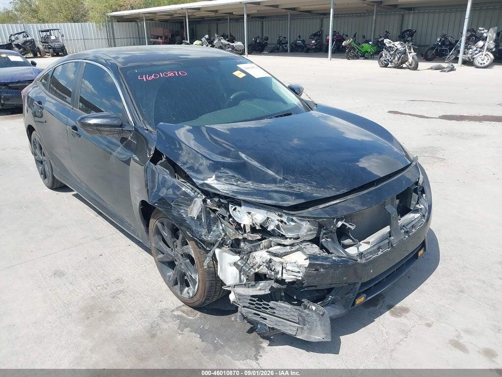 2018 HONDA CIVIC 19XFC2E58JE036383