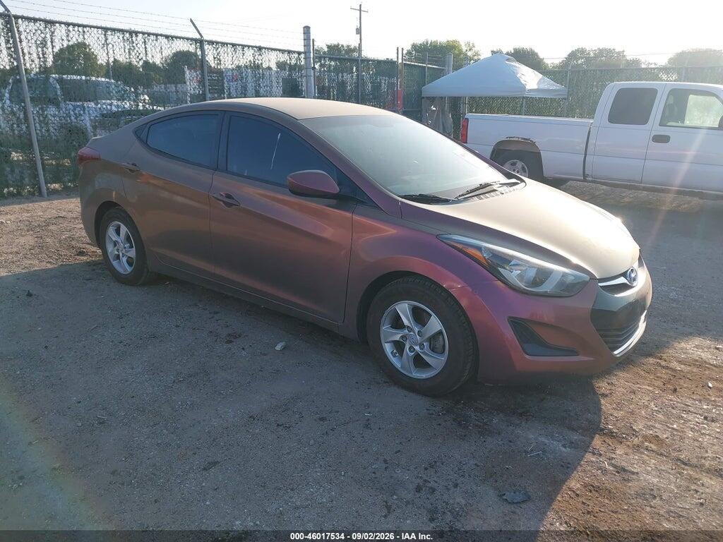 2015 HYUNDAI ELANTRA 5NPDH4AEXFH580686