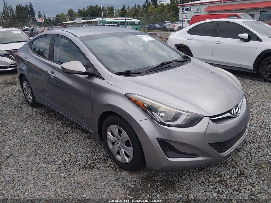 2016 HYUNDAI ELANTRA 5NPDH4AEXGH700360