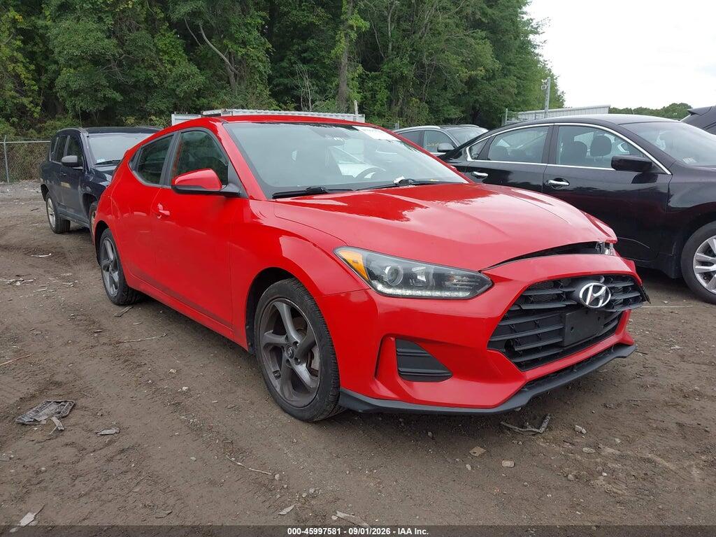 2019 HYUNDAI VELOSTER KMHTG6AFXKU010623