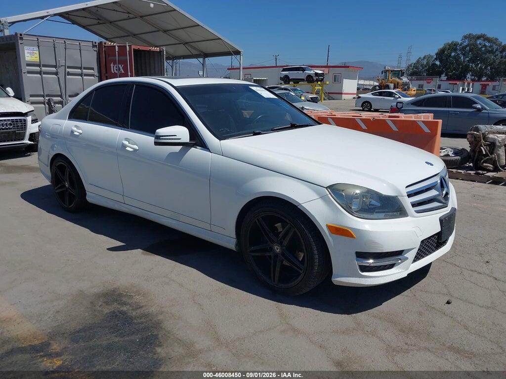 2013 MERCEDES-BENZ C 250 WDDGF4HB9DR296377