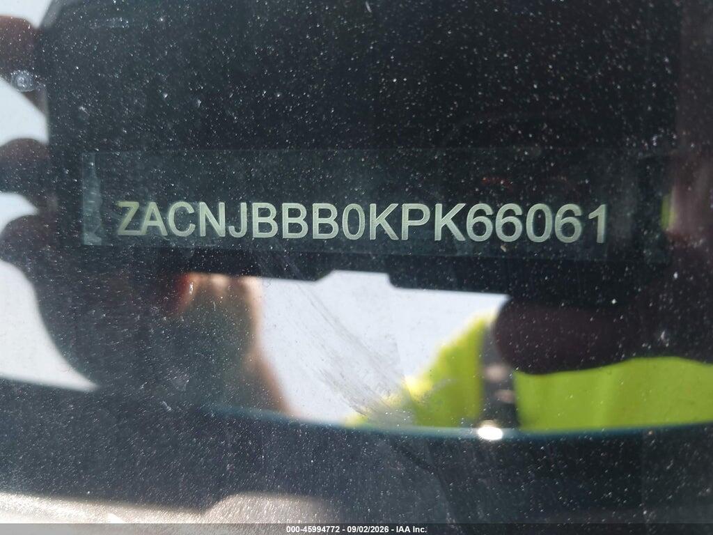 ZACNJBBB0KPK66061 2019 JEEP RENEGADE photo no. 9