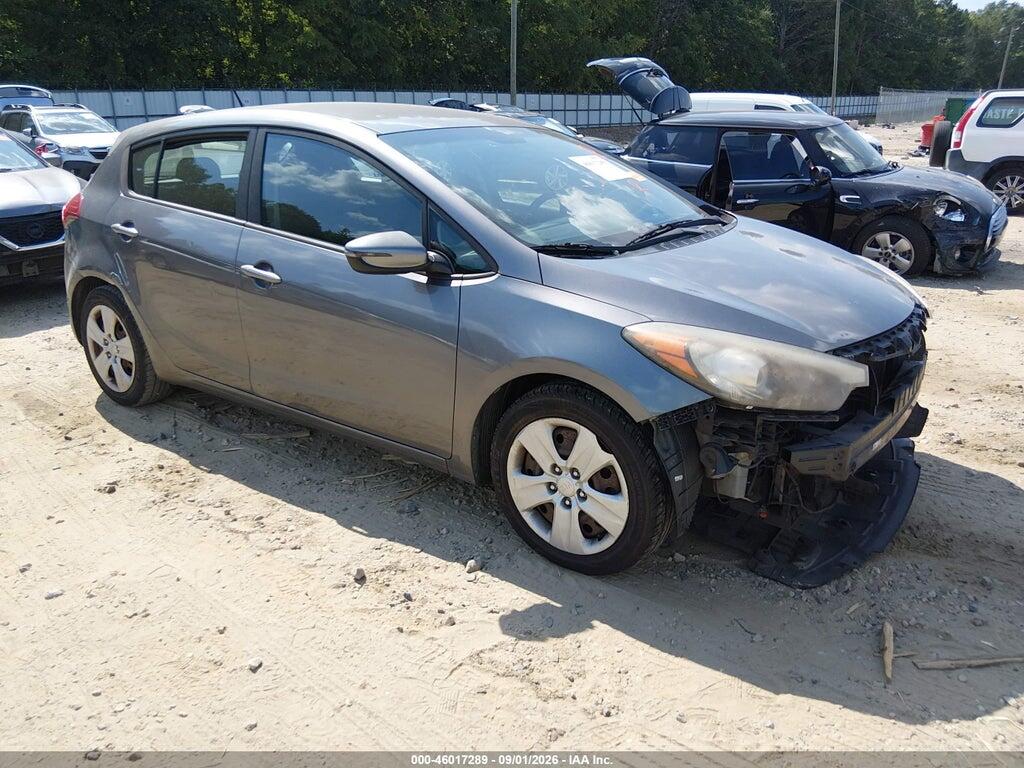 2016 KIA FORTE KNAFK5A81G5582710