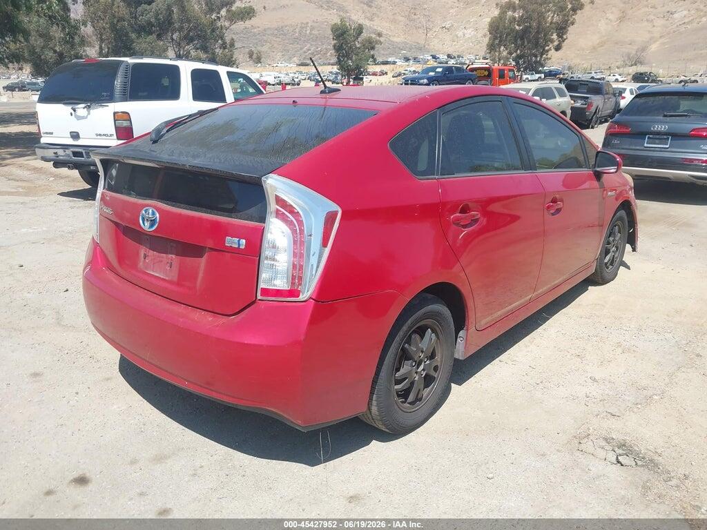 JTDKN3DU1E0357767 2014 TOYOTA PRIUS photo no. 4