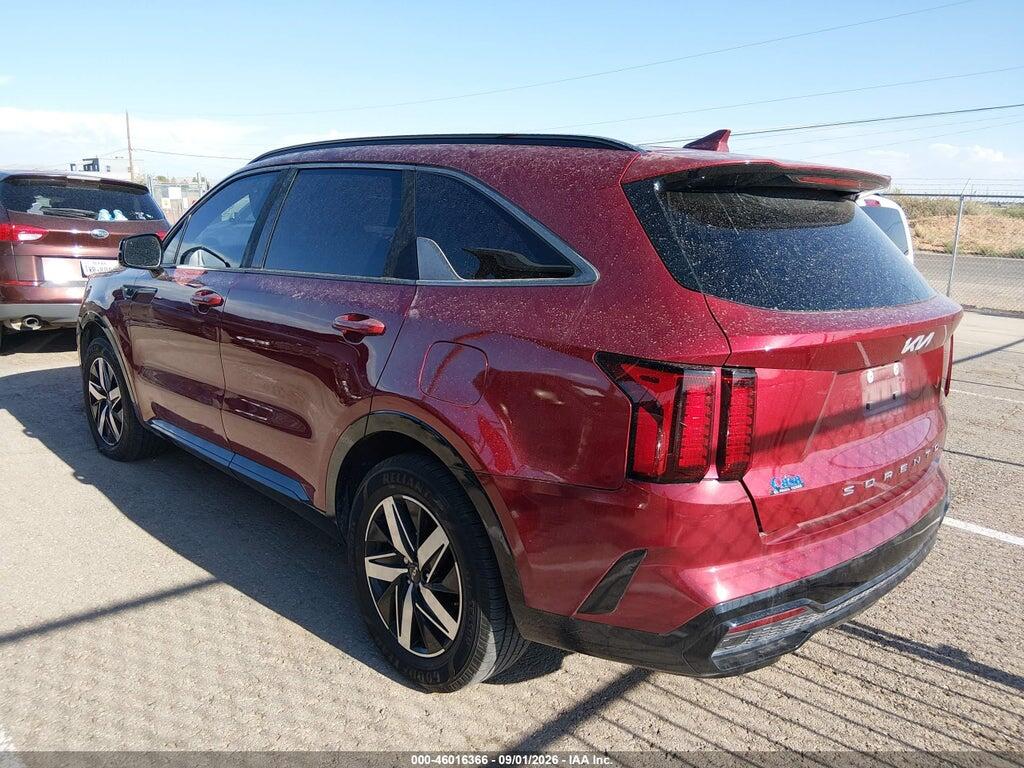5XYRL4LC2NG119553 2022 KIA SORENTO photo no. 3
