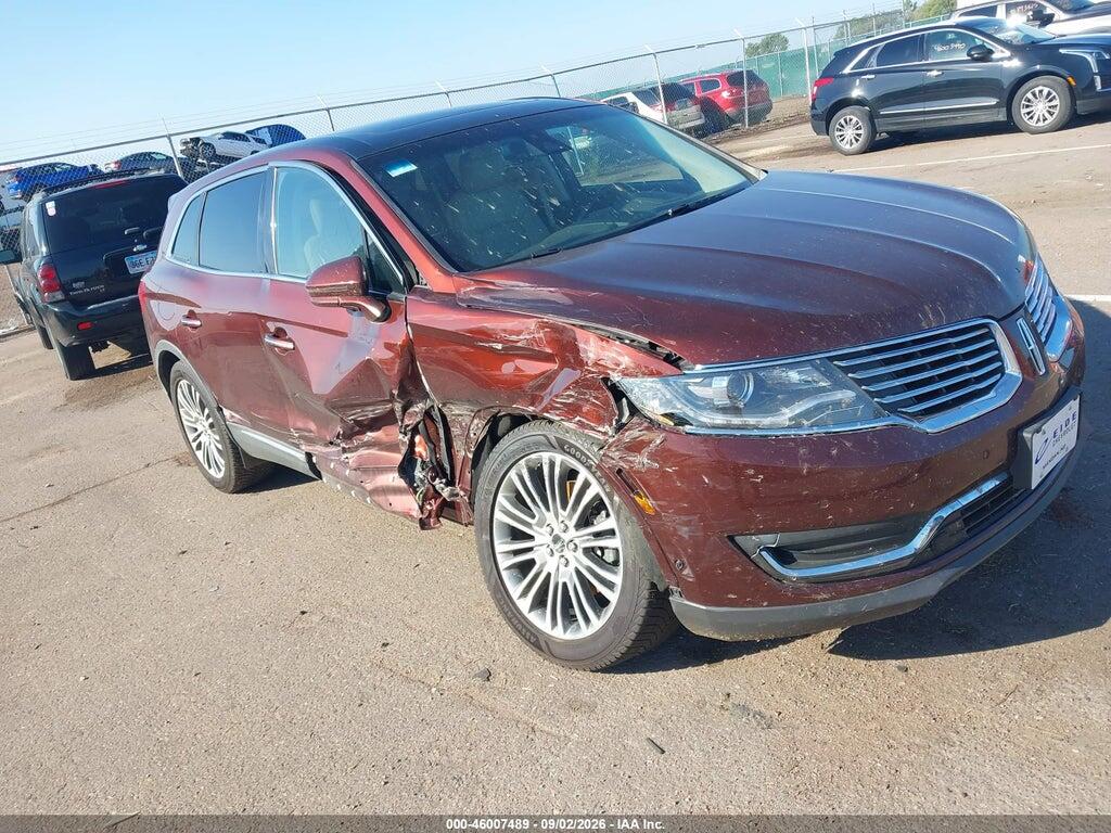 2016 LINCOLN MKX 2LMTJ8LR2GBL46840