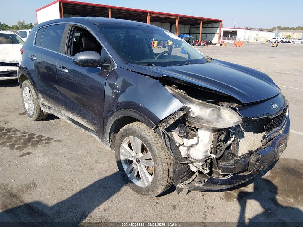 2018 KIA SPORTAGE KNDPMCAC6J7312605