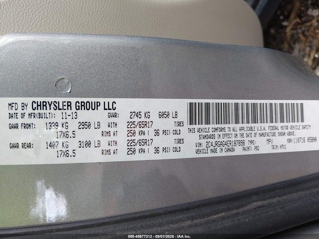 2C4JRGAG4ER187898 2014 RAM CARGO photo no. 9