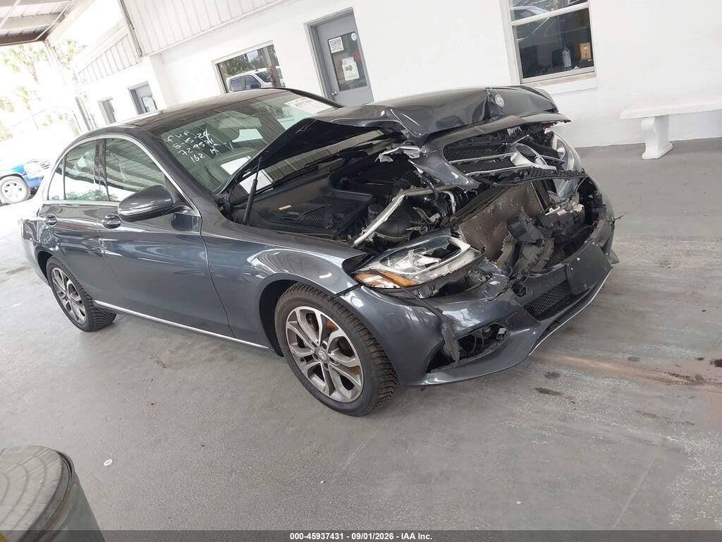 2016 MERCEDES-BENZ C 300 55SWF4KB1GU096827