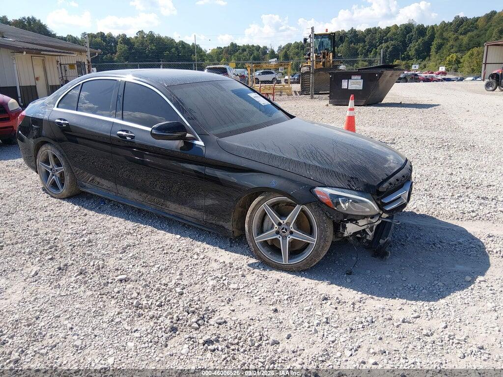 2018 MERCEDES-BENZ C 300 55SWF4KB7JU262775