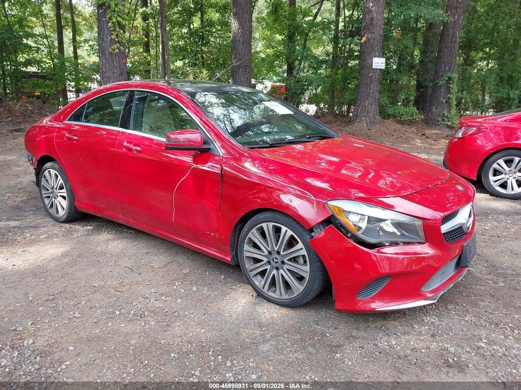 2018 MERCEDES-BENZ CLA 250 WDDSJ4EB6JN589024