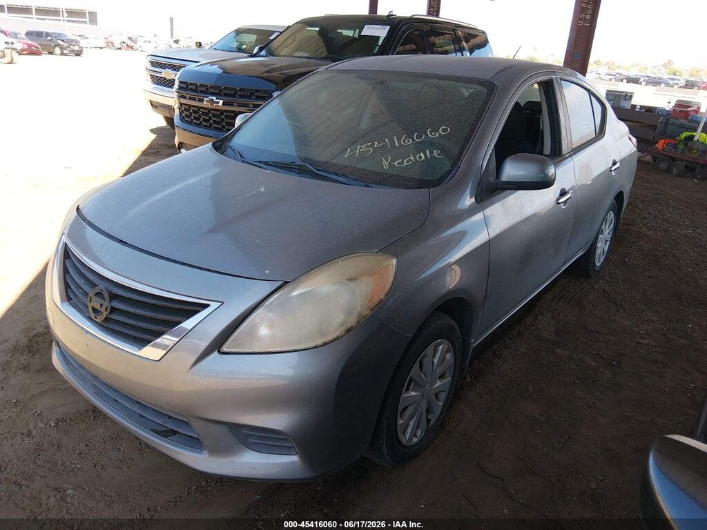 3N1CN7AP6CL903458 2012 NISSAN VERSA photo no. 2