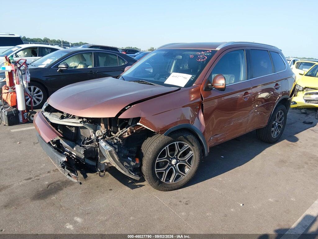 JA4JZ4AX6FZ009166 2015 MITSUBISHI OUTLANDER photo no. 2