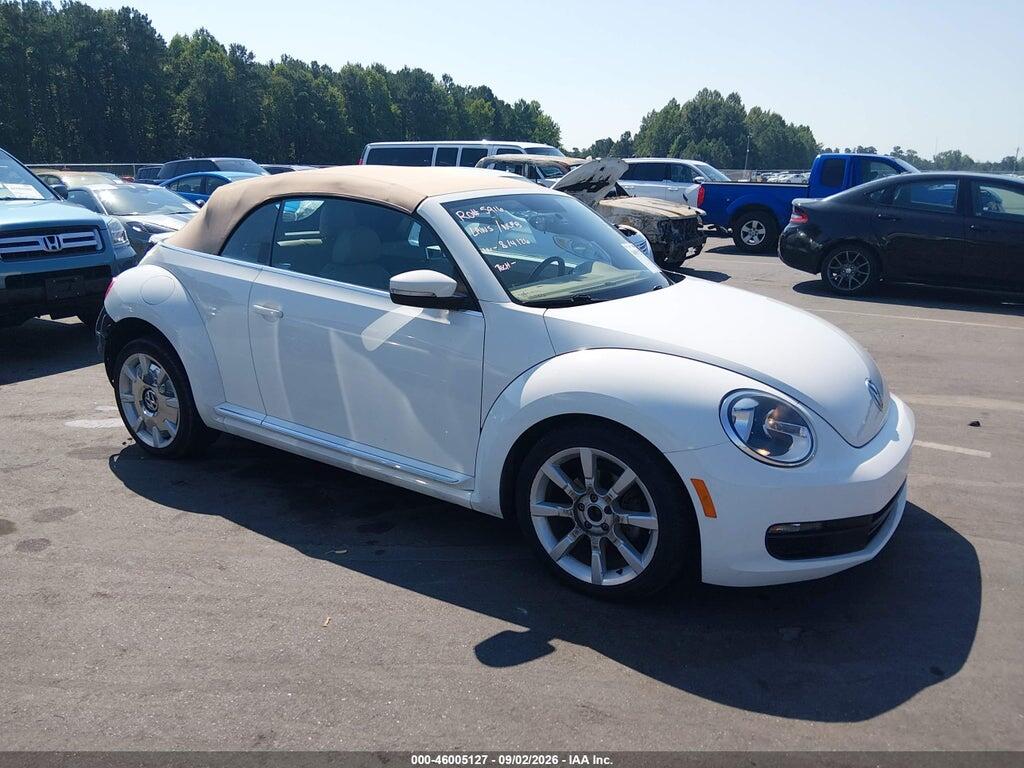 2014 VOLKSWAGEN BEETLE 3VW5X7AT3EM805348