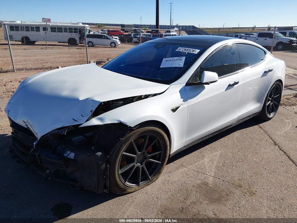 5YJSA1E48FF117259 2015 TESLA MODEL S photo no. 2