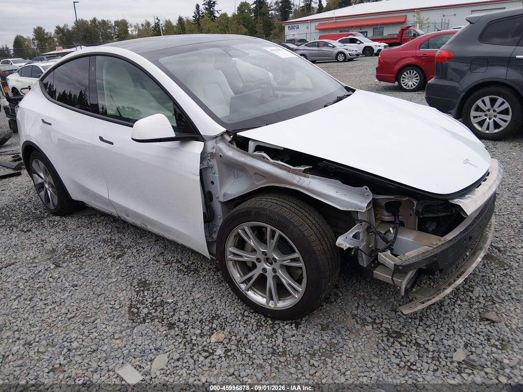 2022 TESLA MODEL Y 7SAYGDEE7NF561611