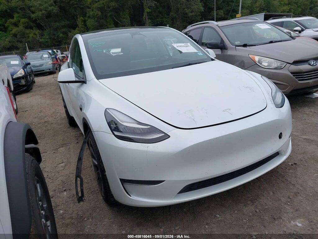 2022 TESLA MODEL Y 7SAYGDEE9NA011064