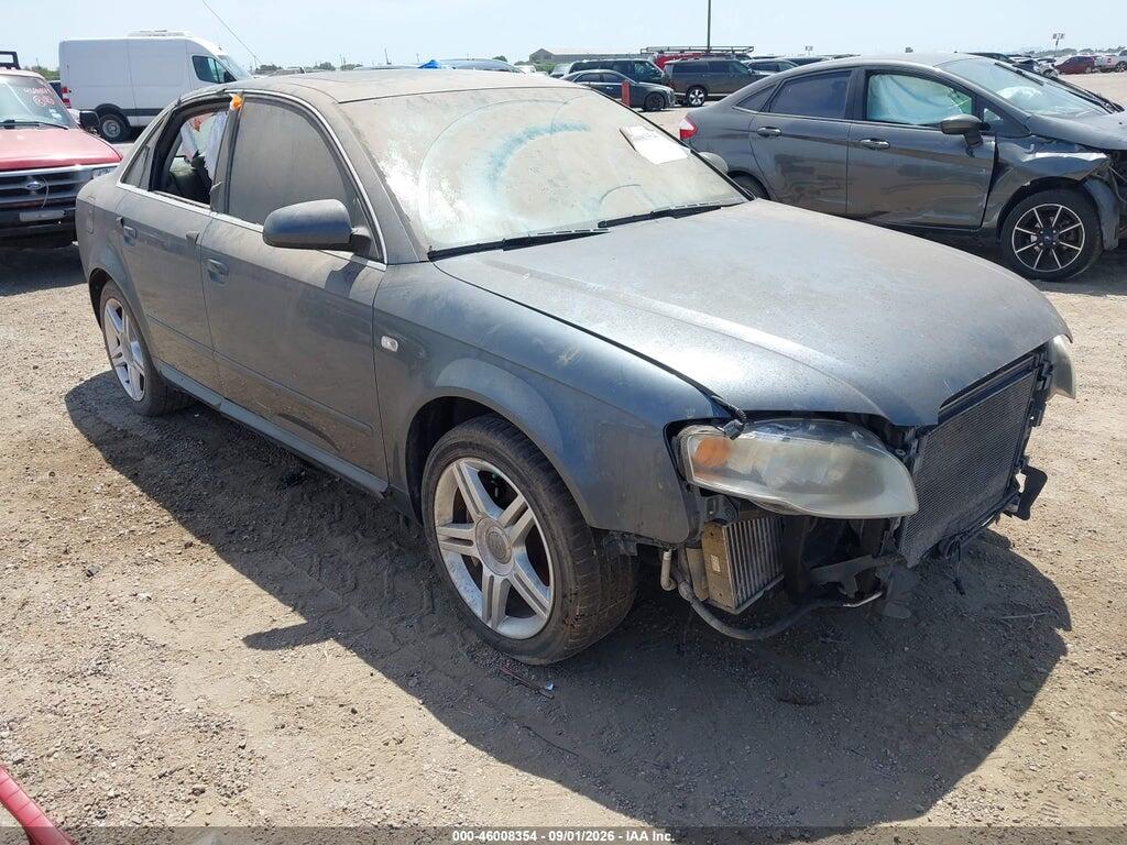 2008 AUDI A4 WAUDF78E38A053402