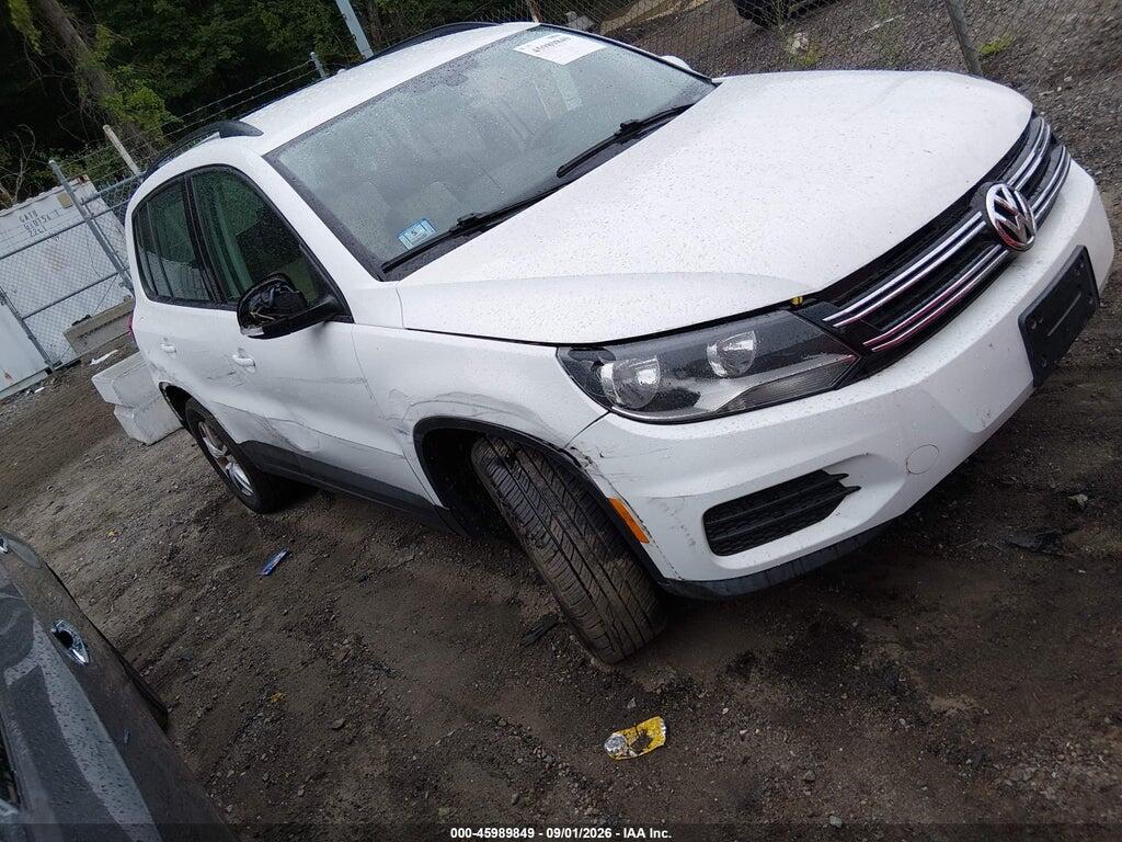 2016 VOLKSWAGEN TIGUAN WVGBV7AX6GW543192