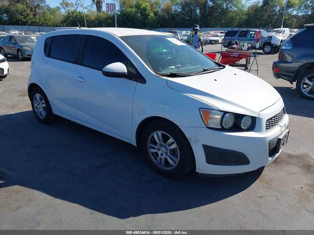 2012 CHEVROLET SONIC 1G1JA6SH5C4146195