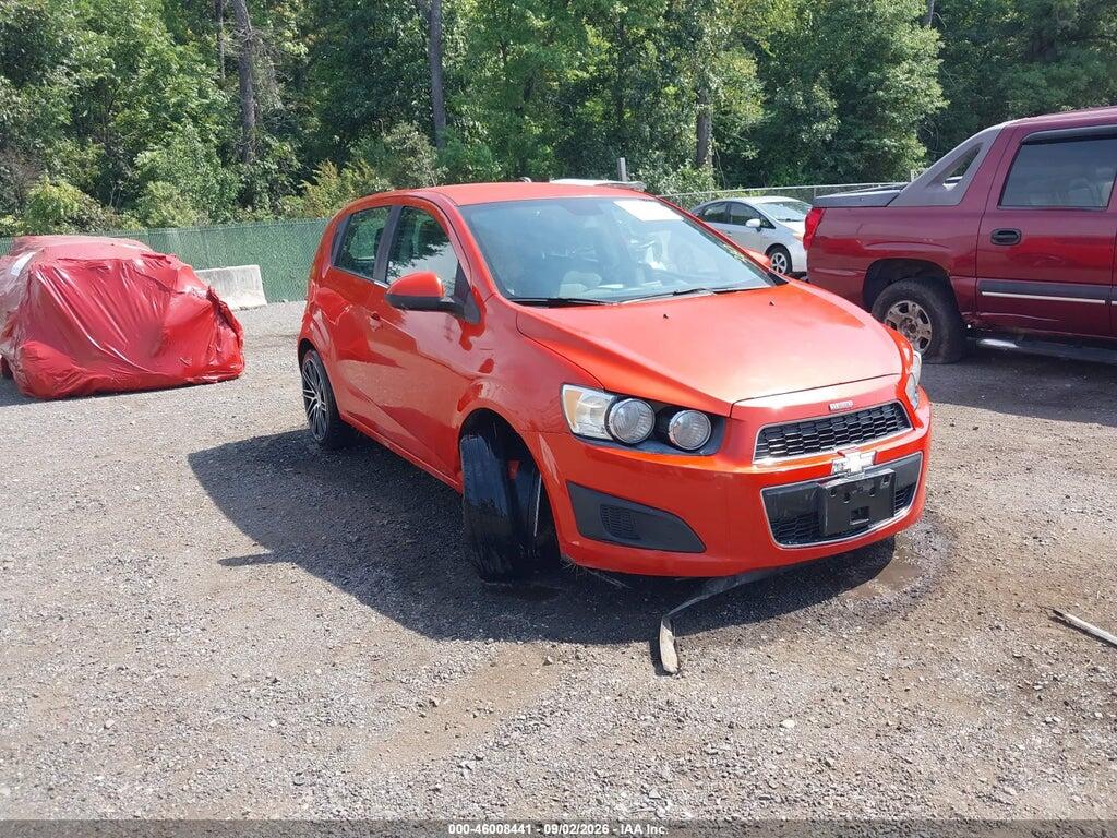 2012 CHEVROLET SONIC 1G1JD6SB2C4223057