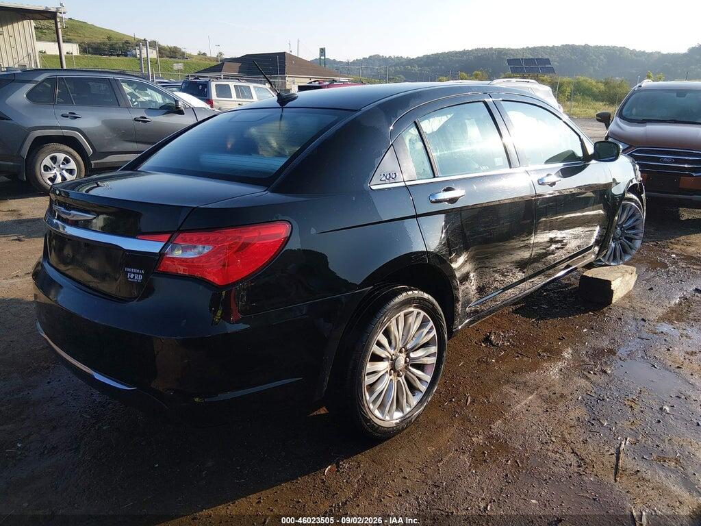 1C3CCBCB2CN257427 2012 CHRYSLER 200 photo no. 4