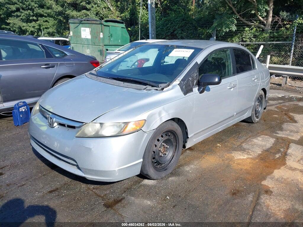 1HGFA16507L097839 2007 HONDA CIVIC photo no. 2