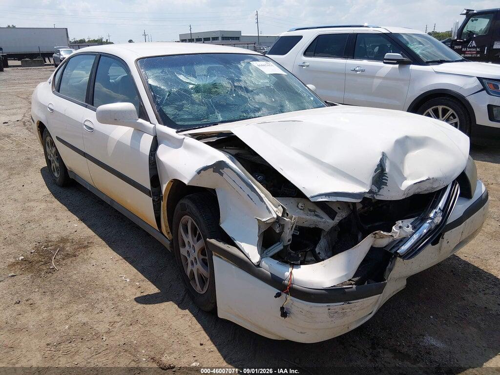 2005 CHEVROLET IMPALA 2G1WF52E459253858