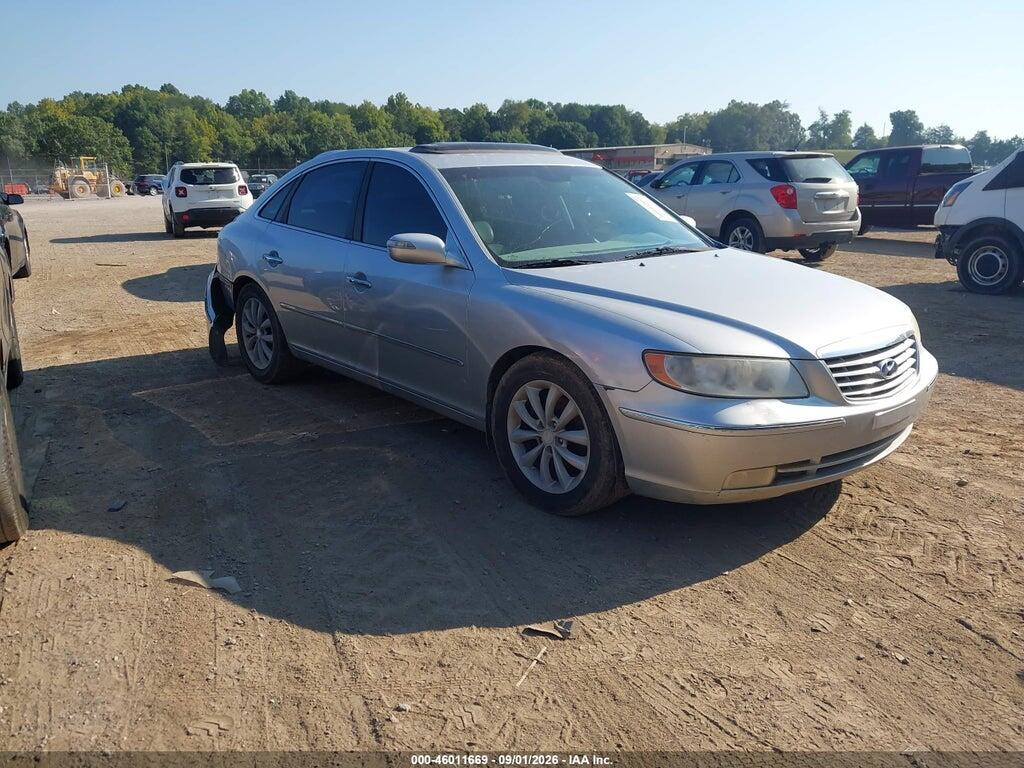 2007 HYUNDAI AZERA KMHFC46FX7A186635